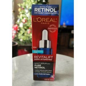 L'Oréal revitalift Retinol night serum new